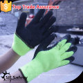 SRsafety Gants imperméables de calibre 7, doux, gants revêtus de latex / gants de travail / gants de sécurité